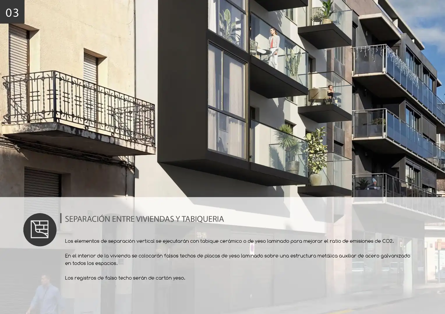 Vista exterior de Pis en venda en Vilafranca del Penedès amb Aire condicionat, Calefacció i Parquet