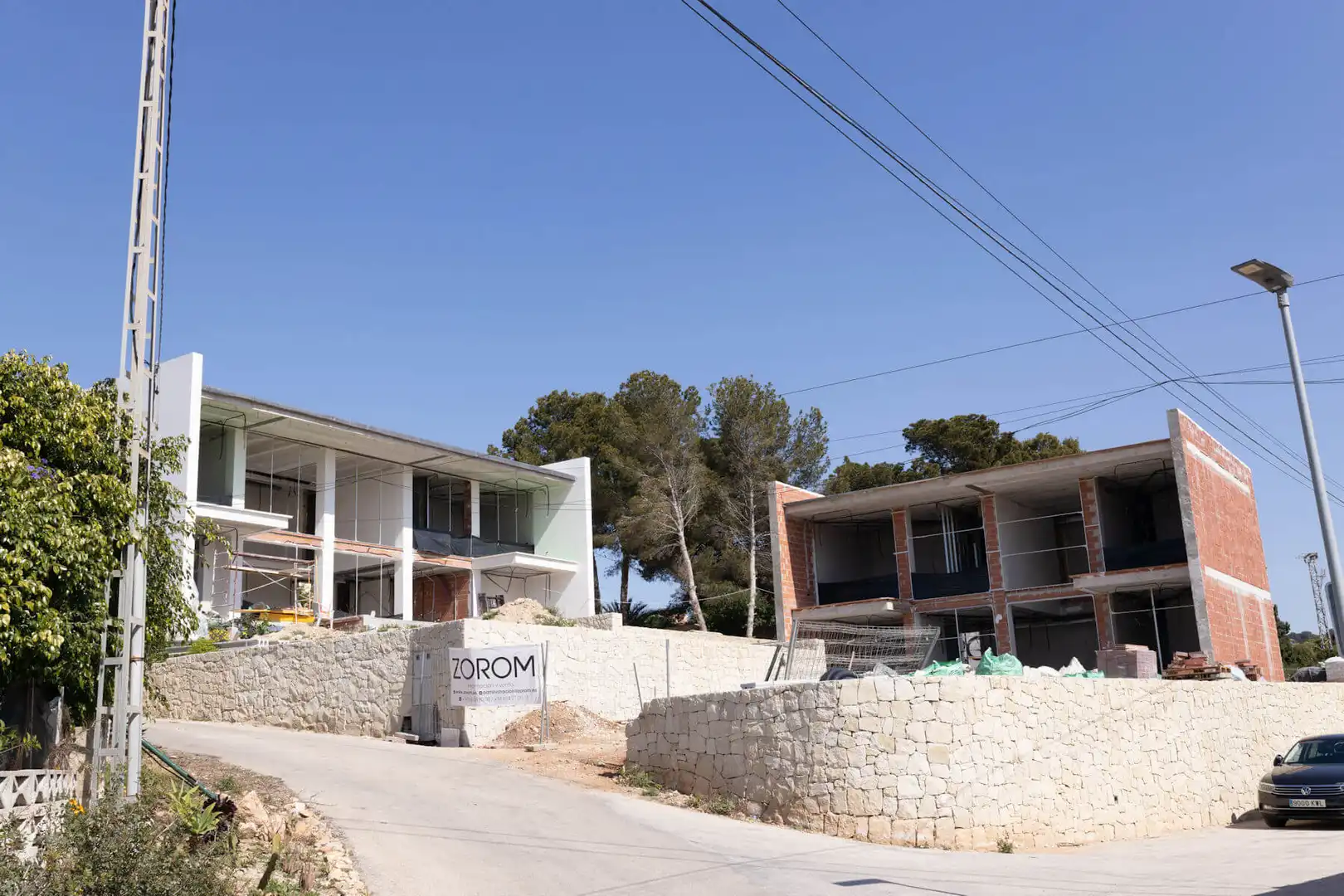Vista exterior de Casa o xalet en venda en Calpe / Calp amb Aire condicionat, Calefacció i Terrassa