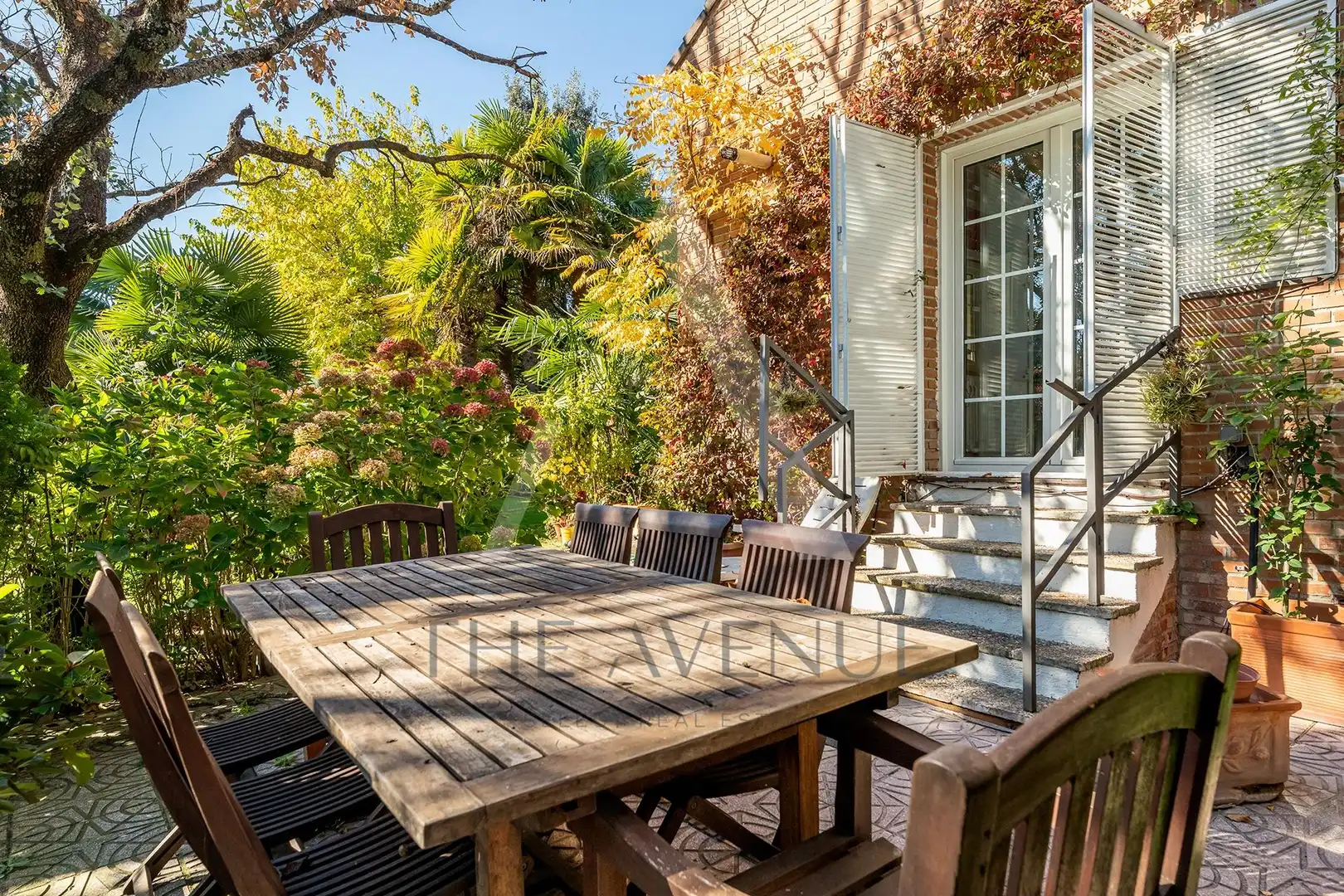 Terrassa de Casa o xalet en venda en Las Rozas de Madrid amb Calefacció, Jardí privat i Parquet