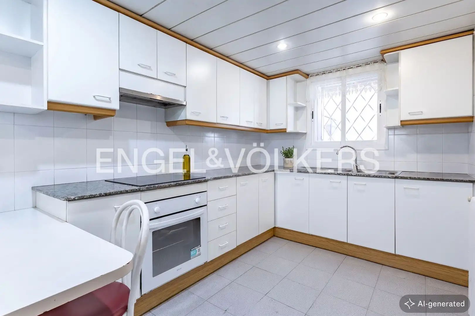 Kitchen of Houses for sale in Sant Cugat del Vallès  with Air Conditioner, Heating and Private garden