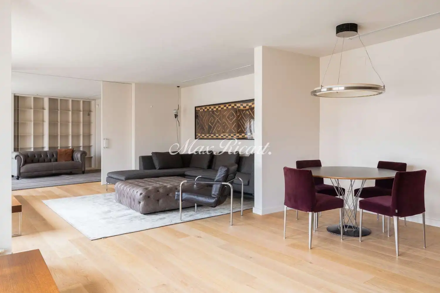 Sala d'estar de Àtic de lloguer en Barcelona amb Aire condicionat, Calefacció i Terrassa