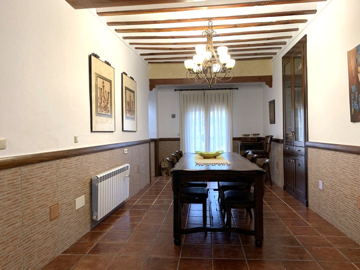 Menjador de Casa o xalet de lloguer en Zurgena amb Aire condicionat, Calefacció i Moblat