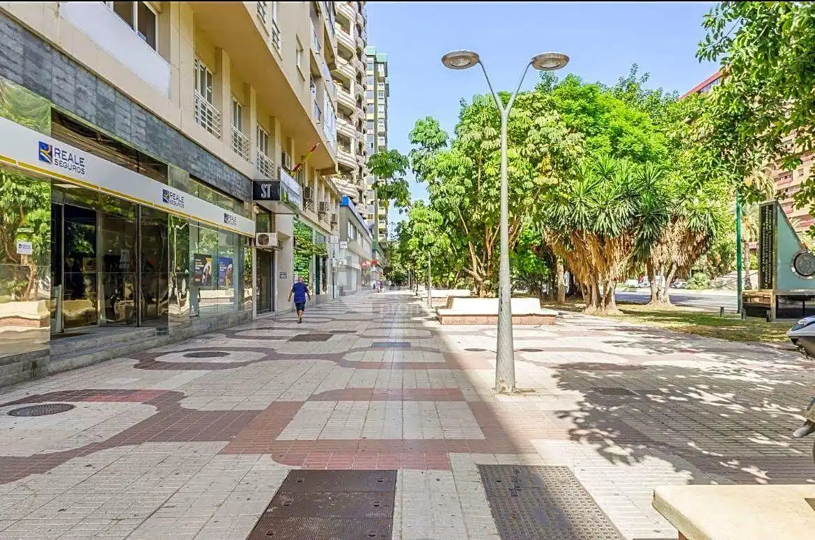 Exterior view of Flat for sale in Málaga  with Air Conditioner, Terrace and Storage room