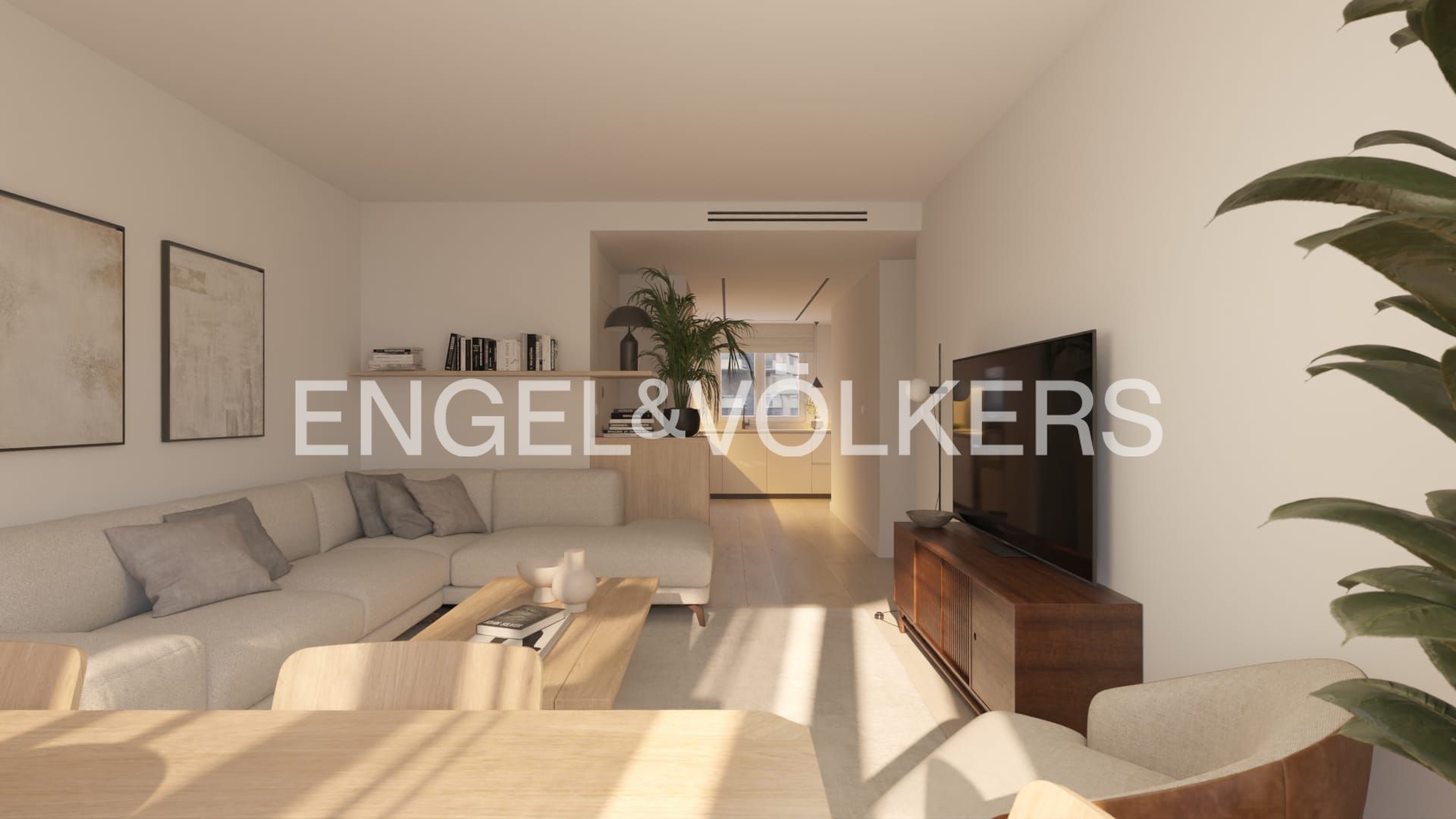 Sala de estar de Piso en venta en  Madrid Capital con Aire acondicionado y Calefacción