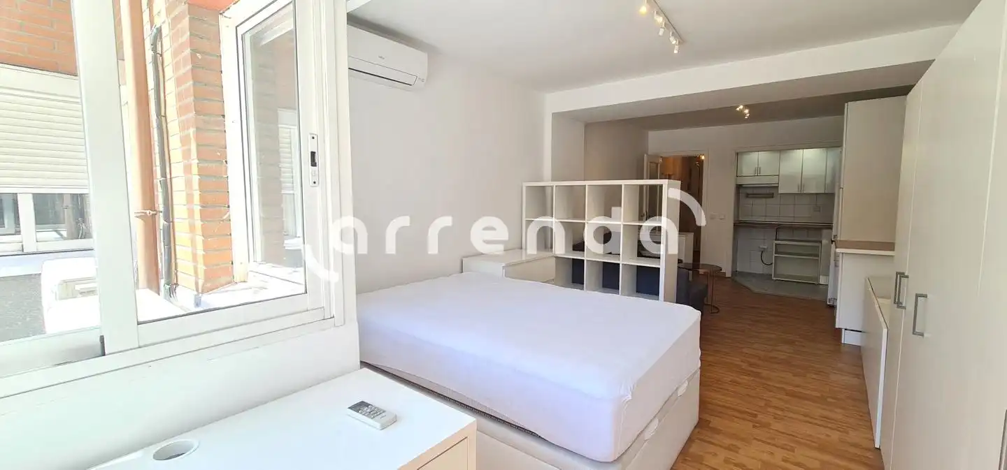 Bedroom of Study for rent in Madrid  with Air Conditioner and Furnished