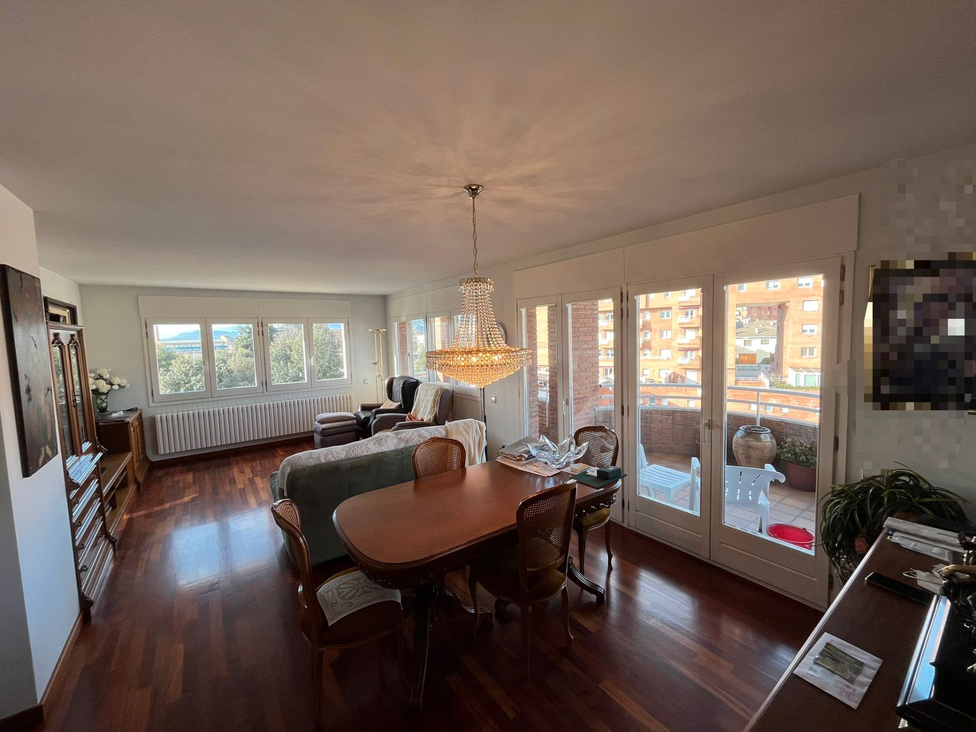 Dining room of Flat for sale in Vic  with Heating, Parquet flooring and Terrace