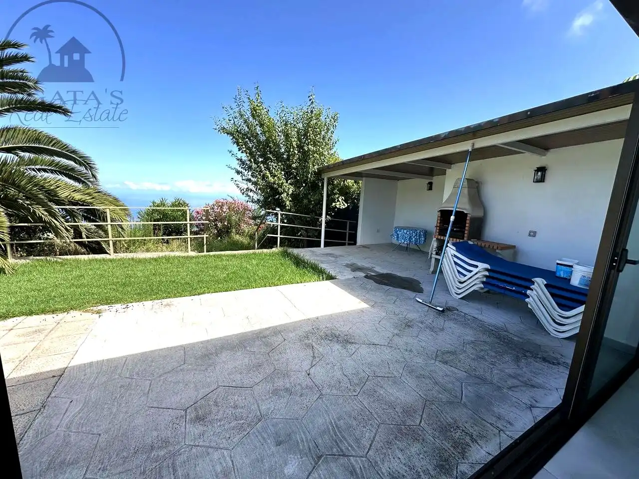 Terrasse von Country house zum Verkauf in Santa Úrsula mit Privatgarten, Terrasse und Schwimmbad