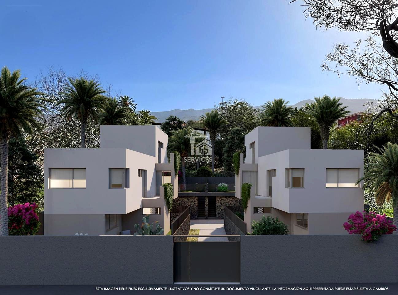 Exterior view of House or chalet for sale in Santa Úrsula  with Private garden and Terrace