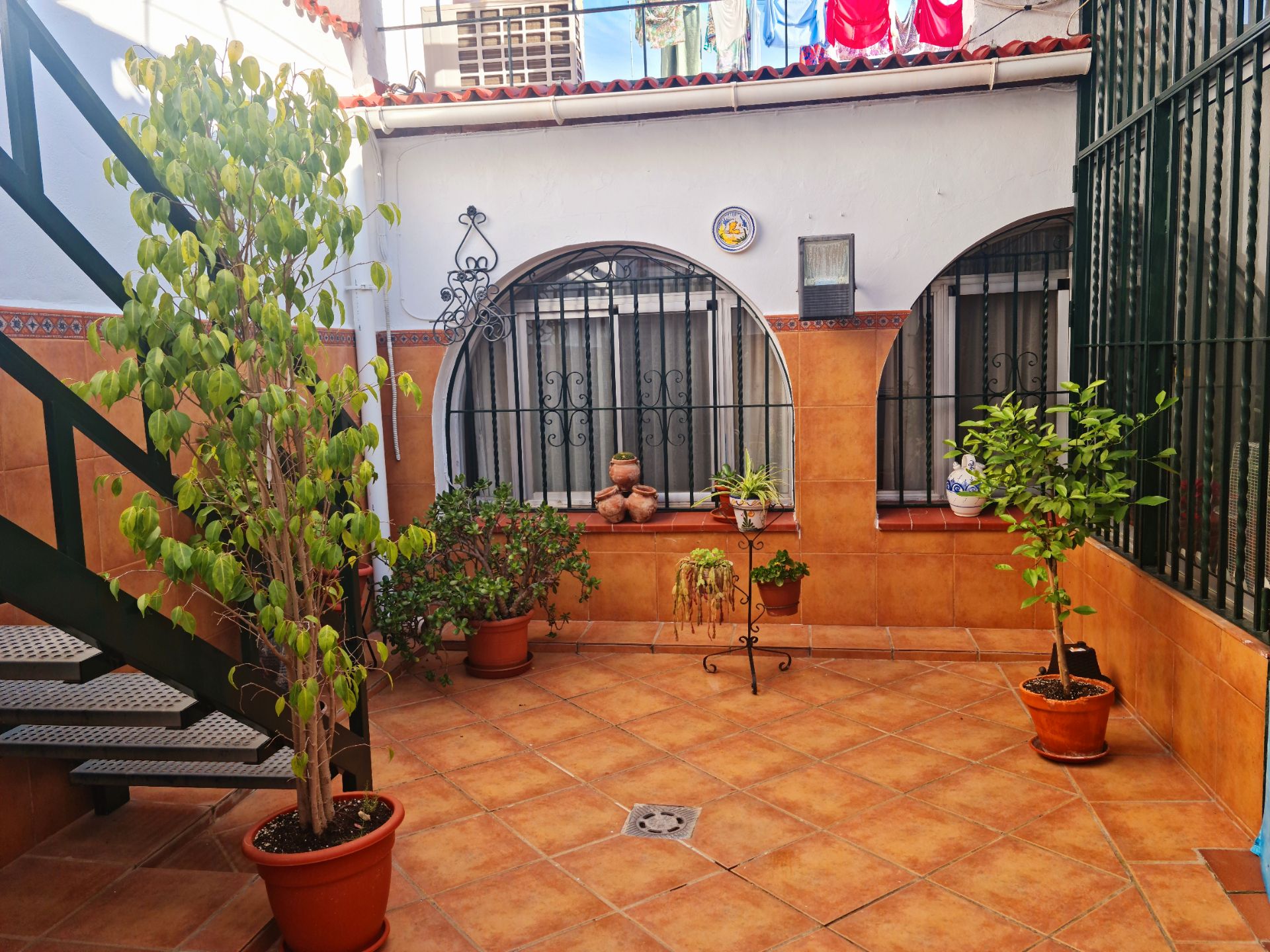 Garden of Single-family semi-detached for sale in Alcalá de Guadaira  with Air Conditioner and Storage room
