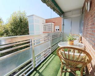 Balcony of Flat to rent in  Madrid Capital  with Air Conditioner and Terrace