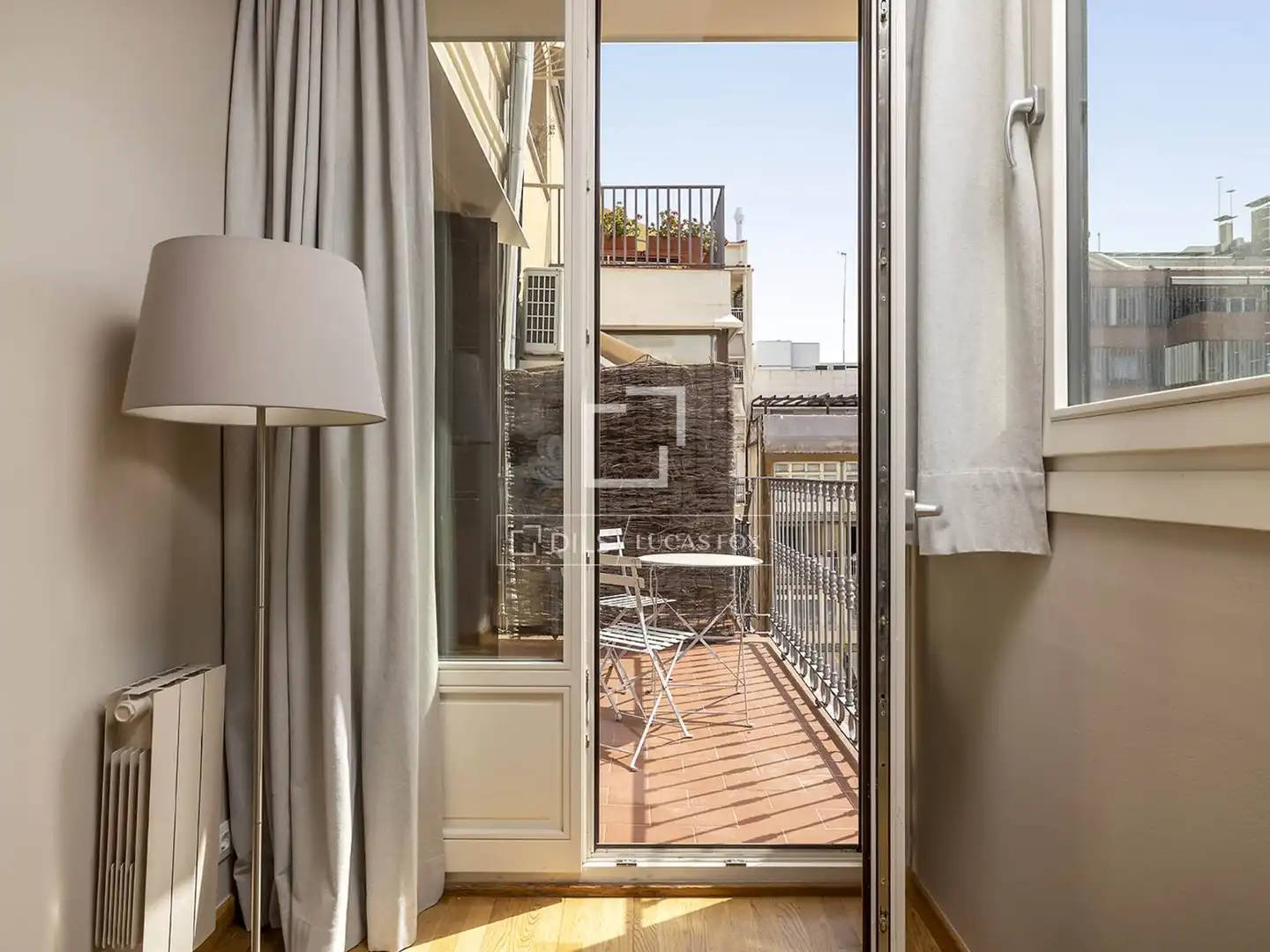 Balcony of Flat for rent in Barcelona  with Furnished