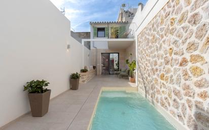 Swimming pool of Country house for sale in Pollença
