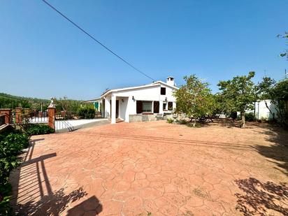 Exterior view of Single-family semi-detached for sale in Sant Salvador de Guardiola  with Air Conditioner, Heating and Terrace