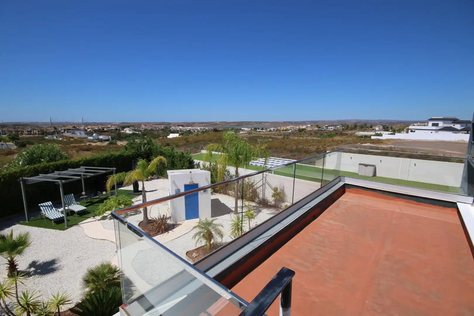 Terrassa de Casa o xalet en venda en Ayamonte amb Aire condicionat, Piscina i Jacuzzi