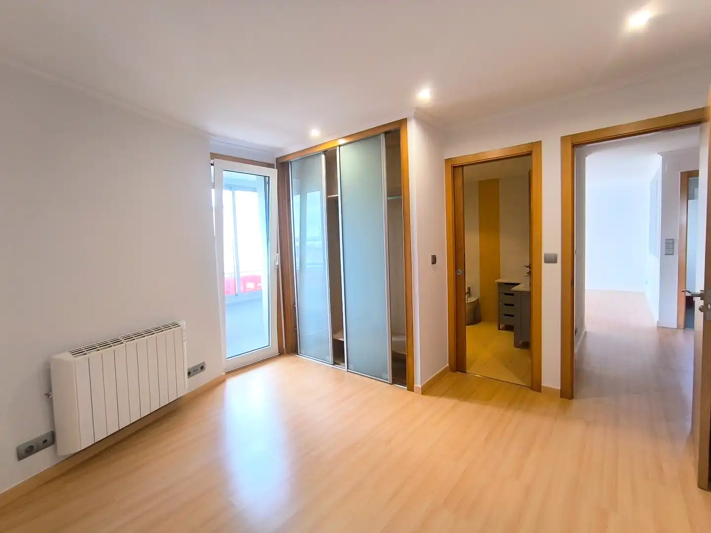 Bedroom of Flat for sale in Carballo  with Heating, Parquet flooring and Storage room