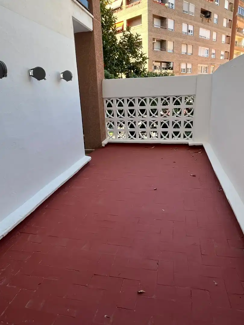 Terrassa de Pis de lloguer en Valencia amb Aire condicionat, Parquet i Terrassa