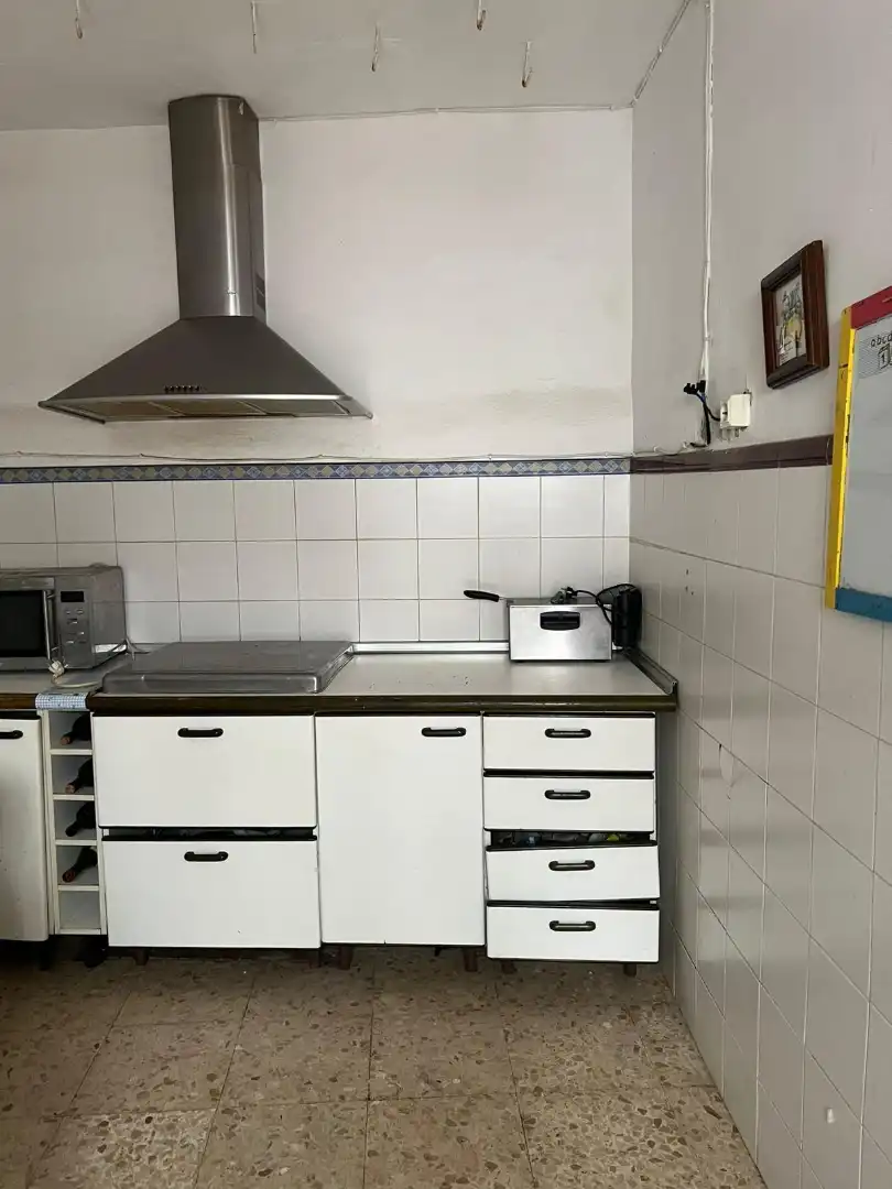 Cuina de Casa adosada en venda en Higuera la Real amb Terrassa i Moblat