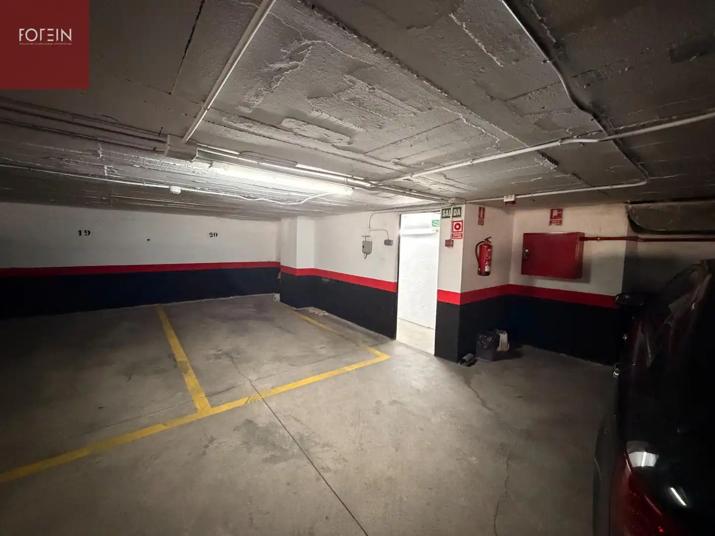 Parking of Flat for rent in Madrid  with Heating, Terrace and Storage room