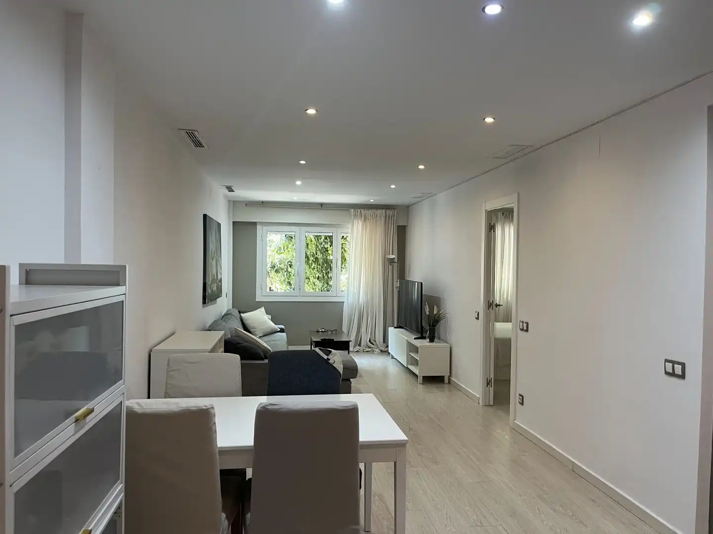 Living room of Flat for sale in Barcelona  with Air Conditioner, Heating and Furnished