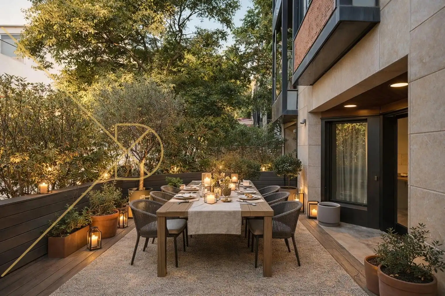 Terrassa de Casa o xalet en venda en Barcelona amb Aire condicionat, Calefacció i Parquet