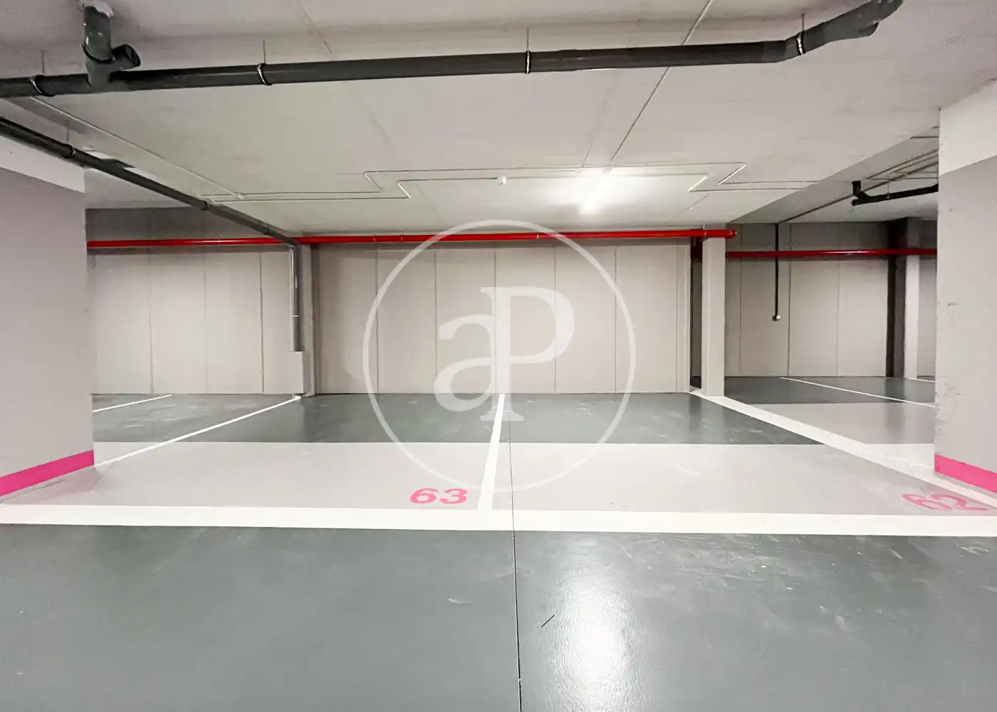Parking of Flat for rent in Pozuelo de Alarcón  with Air Conditioner, Heating and Private garden
