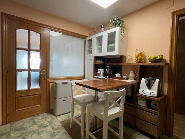 Kitchen of Single-family semi-detached for sale in Viladecavalls  with Heating, Parquet flooring and Terrace
