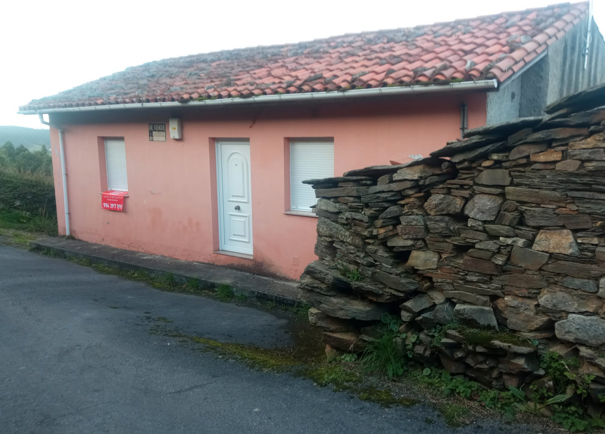Vista exterior de Finca rústica en venda en Cudillero amb Jardí privat