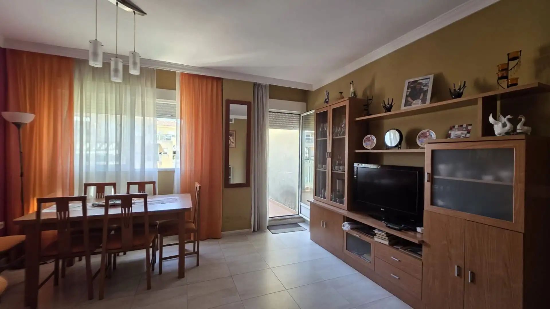 Sala de estar de Piso en venta en Gandia con Aire acondicionado, Calefacción y Terraza