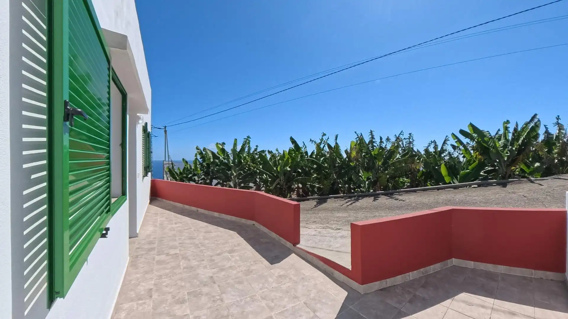 Terrassa de Pis de lloguer en Barlovento amb Jardí privat