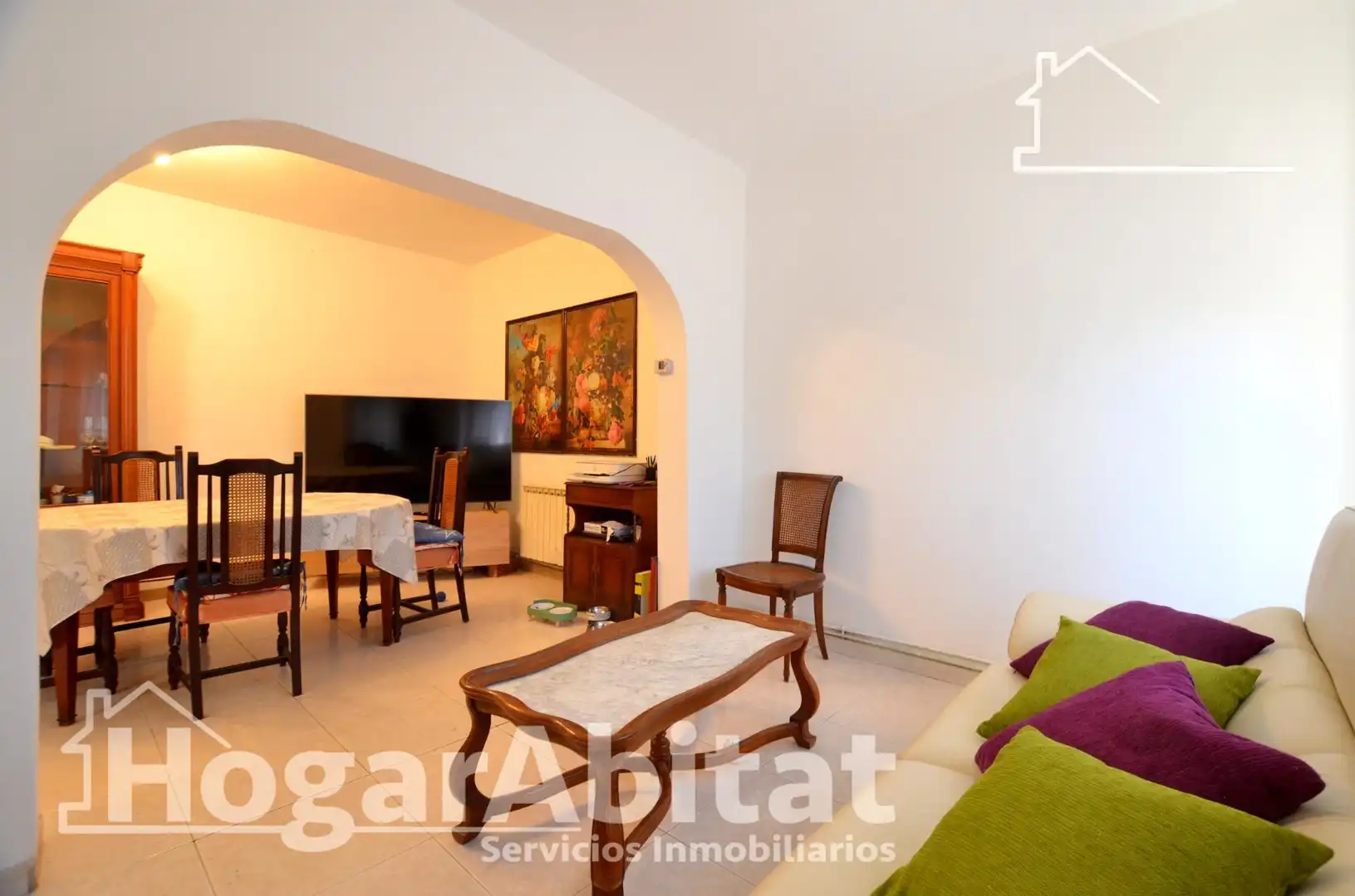 Sala de estar de Casa o chalet en venta en Cullera con Terraza, Trastero y Balcón