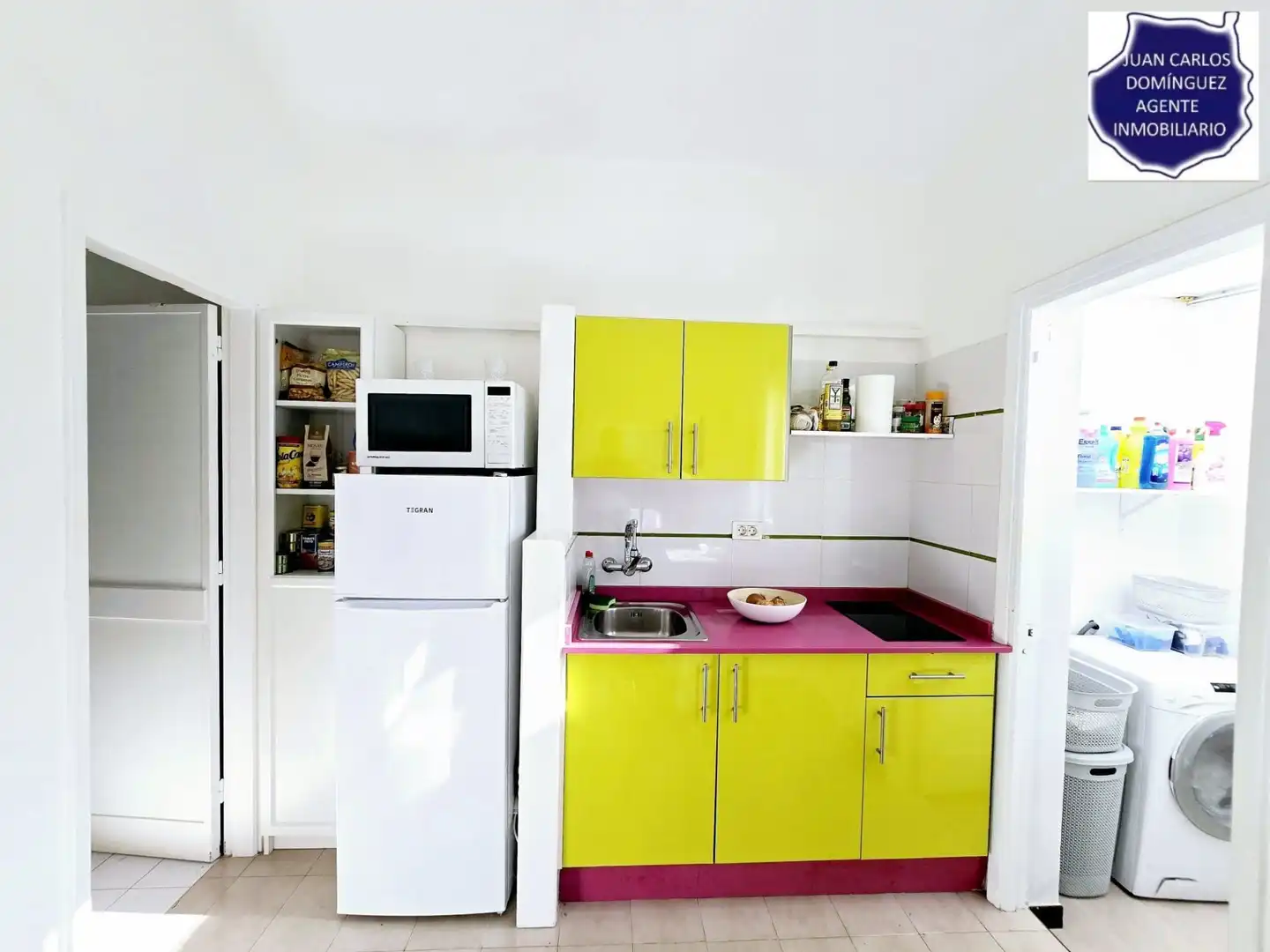 Küche von Haus oder Chalet zur Miete in San Bartolomé de Tirajana mit Privatgarten, Terrasse und Möbliert