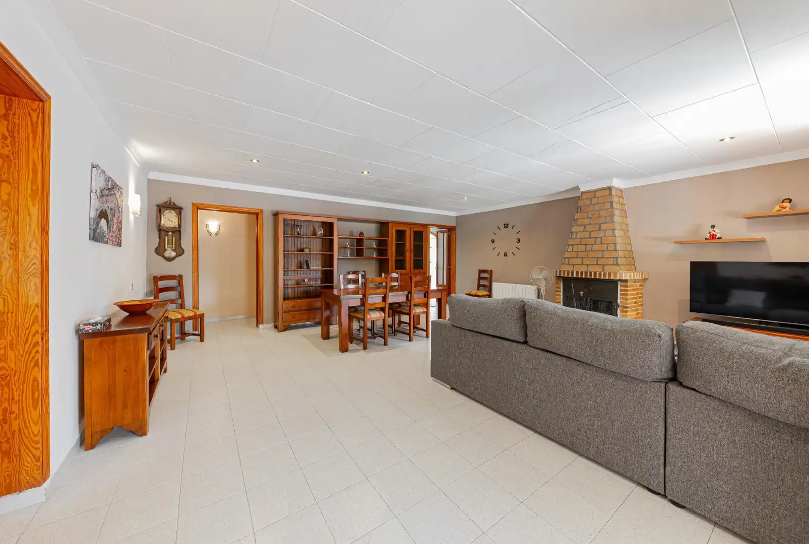 Sala d'estar de Casa o xalet en venda en Marratxí amb Aire condicionat, Calefacció i Jardí privat