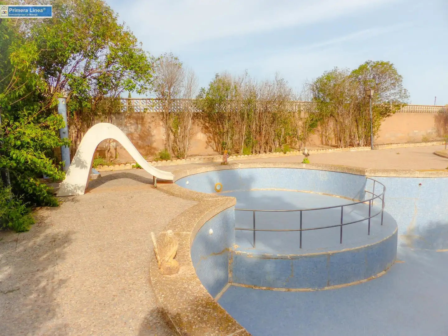 Piscina de Finca rústica en venda en Fuente Álamo de Murcia amb Calefacció, Jardí privat i Terrassa