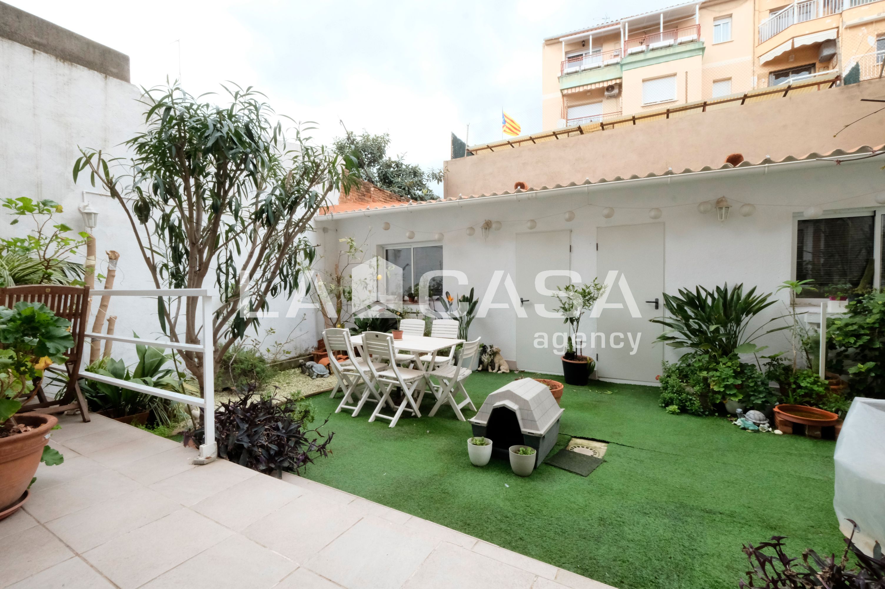 Terrace of Planta baja for sale in  Barcelona Capital  with Heating, Terrace and Storage room
