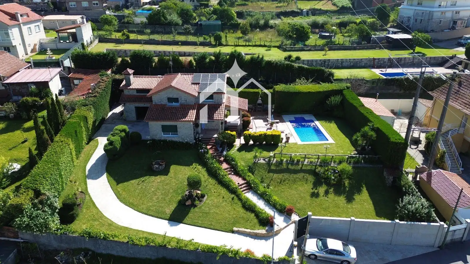 Villa avec piscine à vendre à Moaña