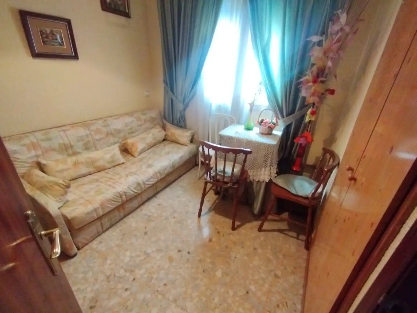 Wohnzimmer von Wohnung zum Verkauf in Zaragoza mit Heizung, Terrasse und Möbliert