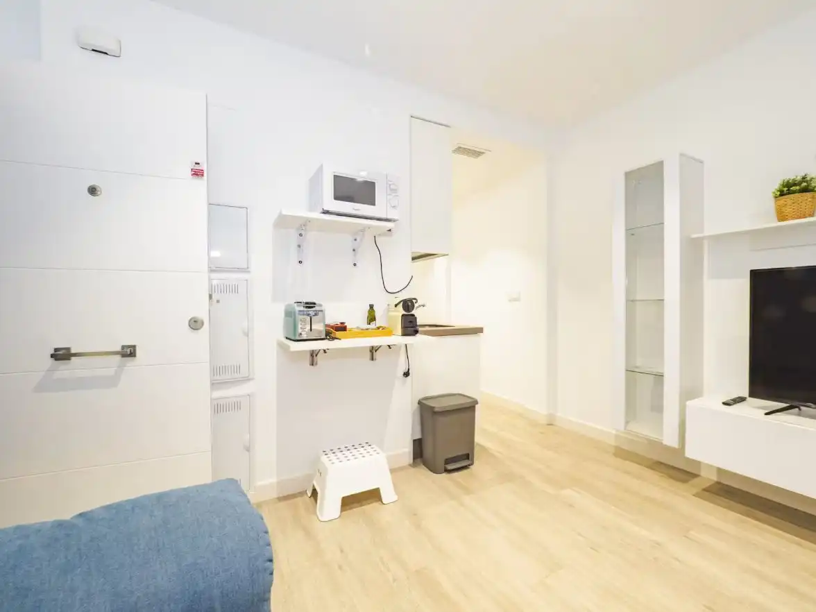 Kitchen of Flat for rent in Fuengirola  with Air Conditioner, Heating and Parquet flooring