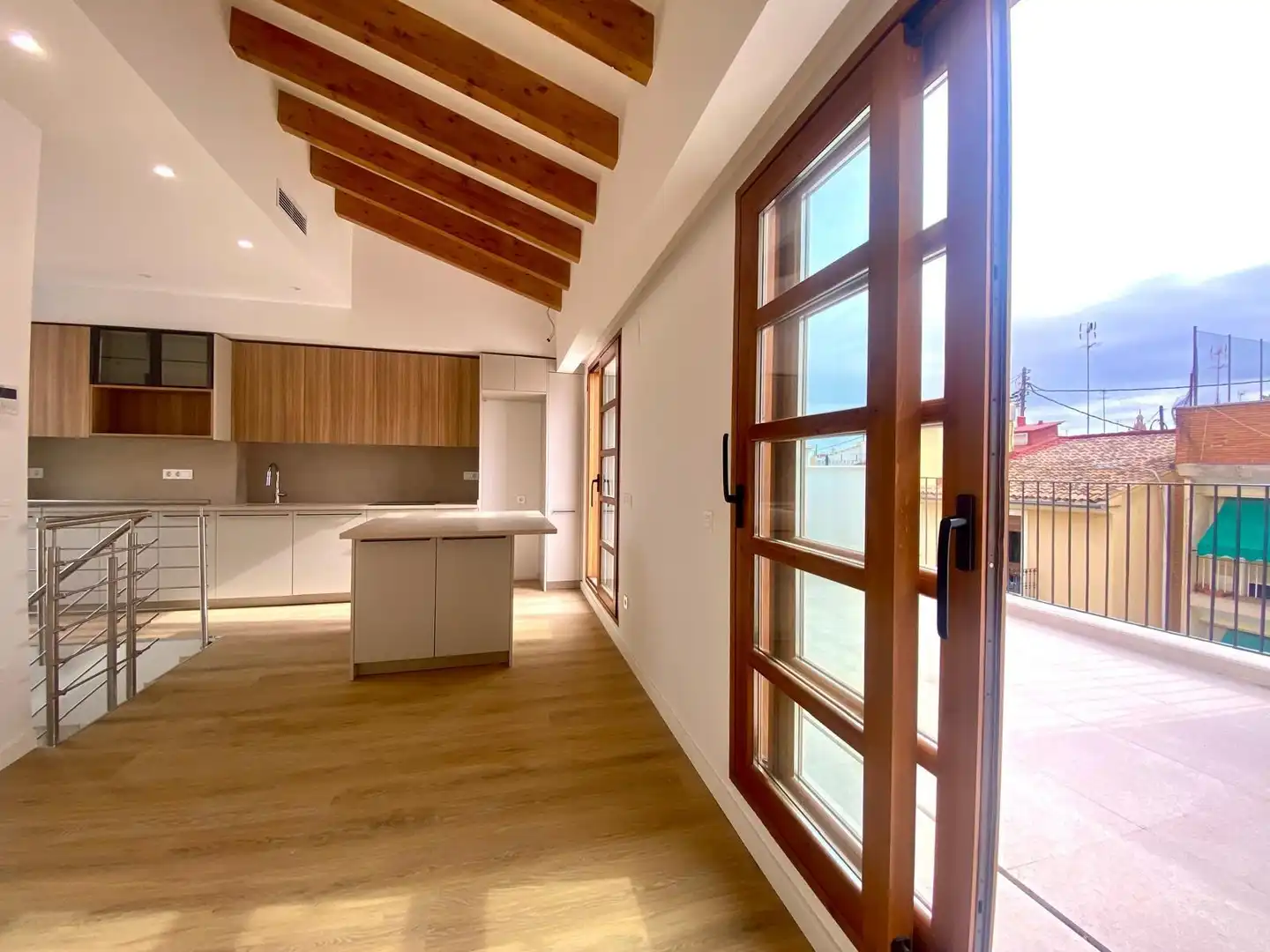 Cocina de Ático en venta en Valencia con Aire acondicionado, Calefacción y Terraza