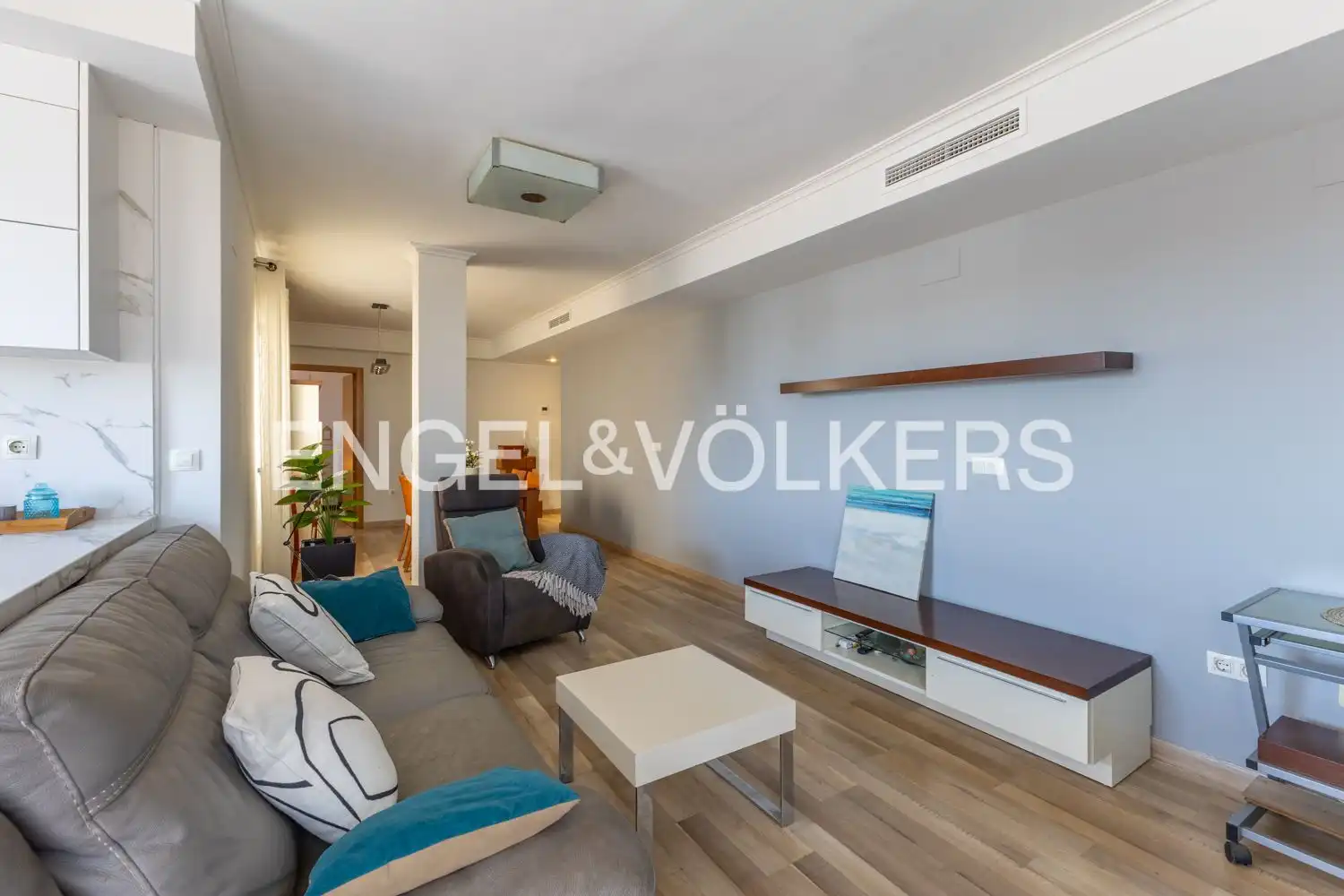 Living room of Attic for rent in Sagunto / Sagunt  with Air Conditioner, Heating and Terrace