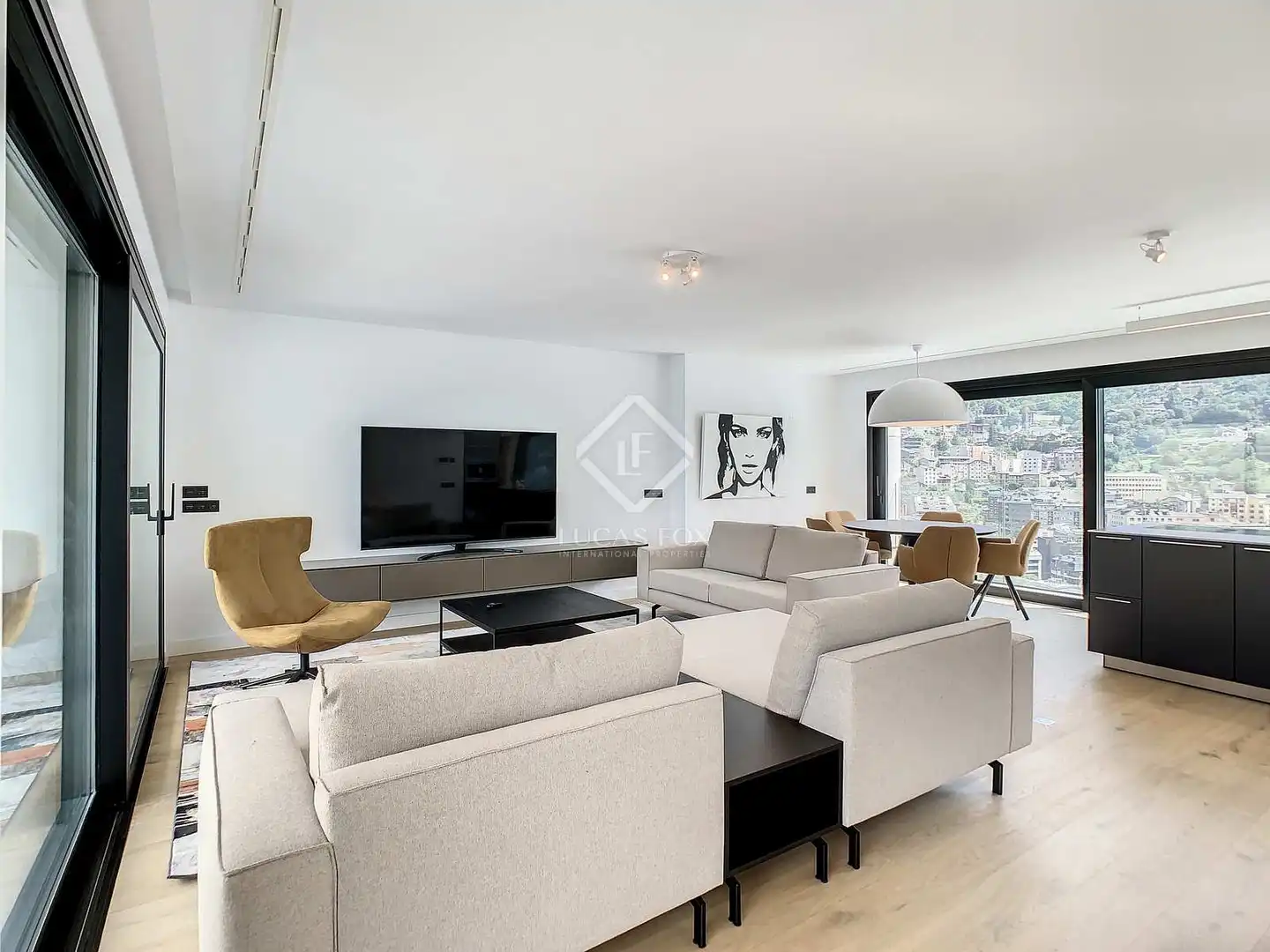 Living room of Attic for sale in Madrid  with Air Conditioner, Heating and Terrace