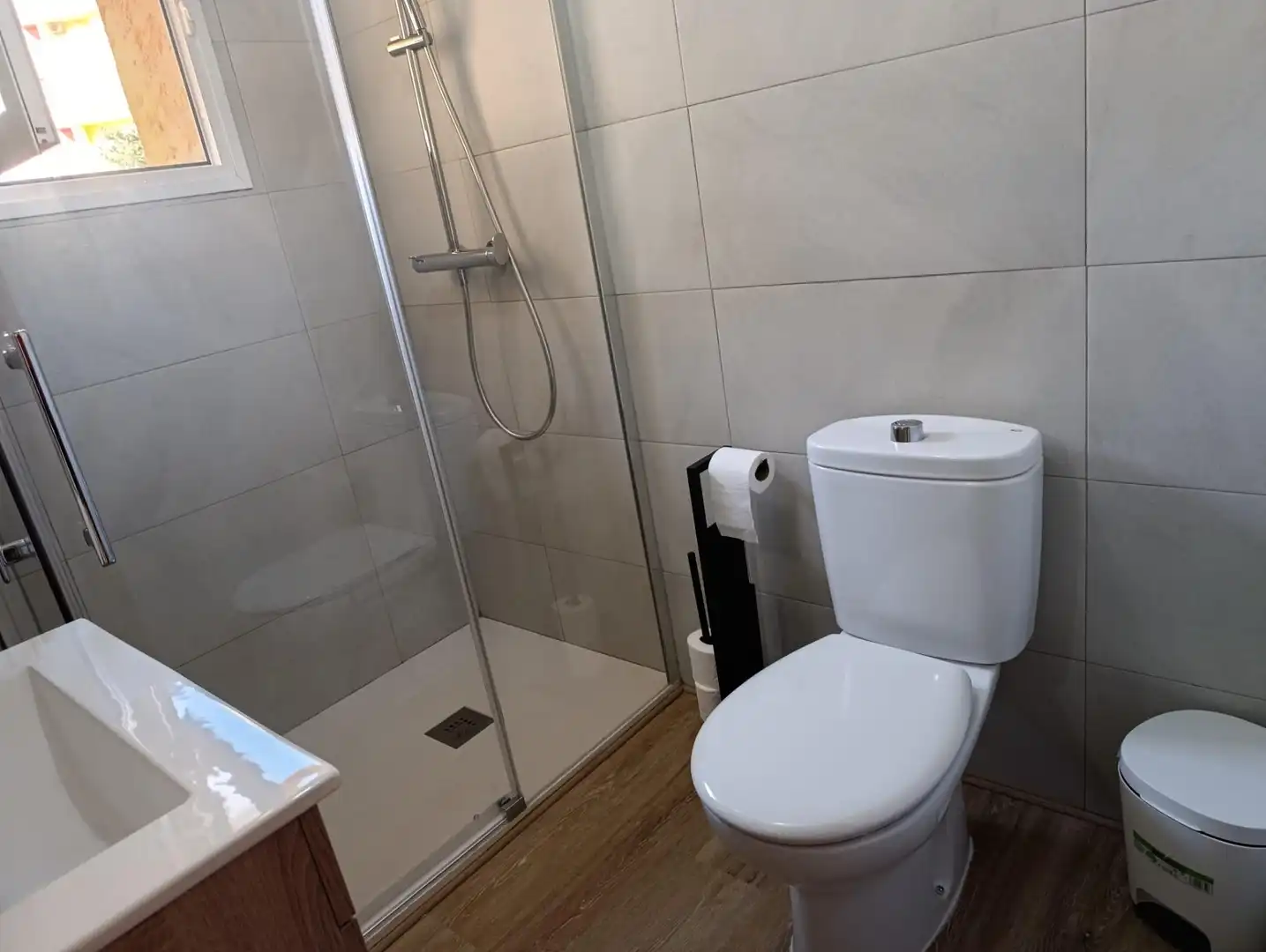 Bathroom of Flat for rent in El Ejido  with Private garden, Furnished and Community pool