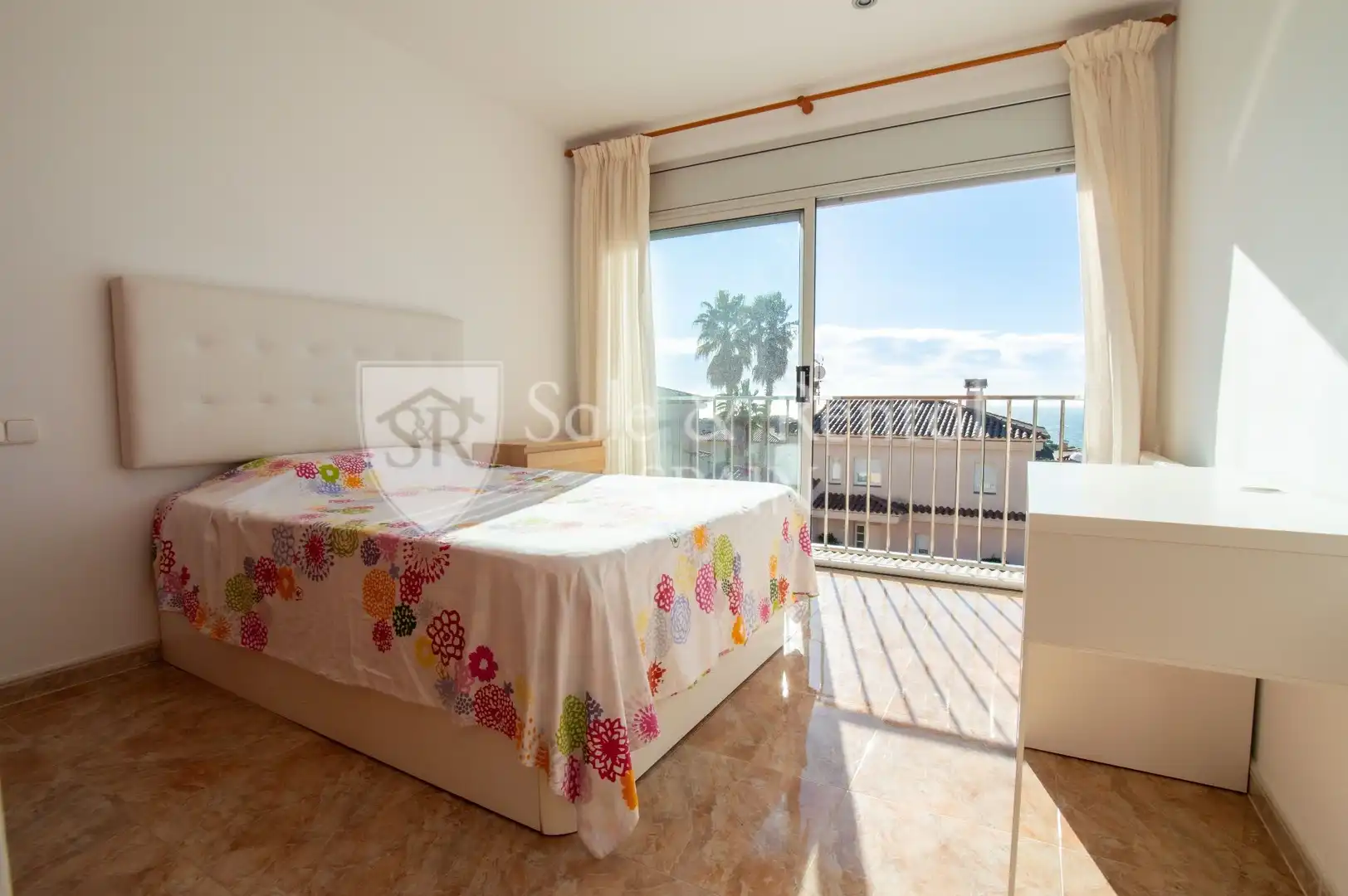 Dormitori de Casa adosada en venda en Lloret de Mar amb Calefacció, Jardí privat i Terrassa
