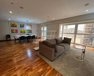 Living room of Flat to rent in Alicante / Alacant  with Air Conditioner, Heating and Parquet flooring