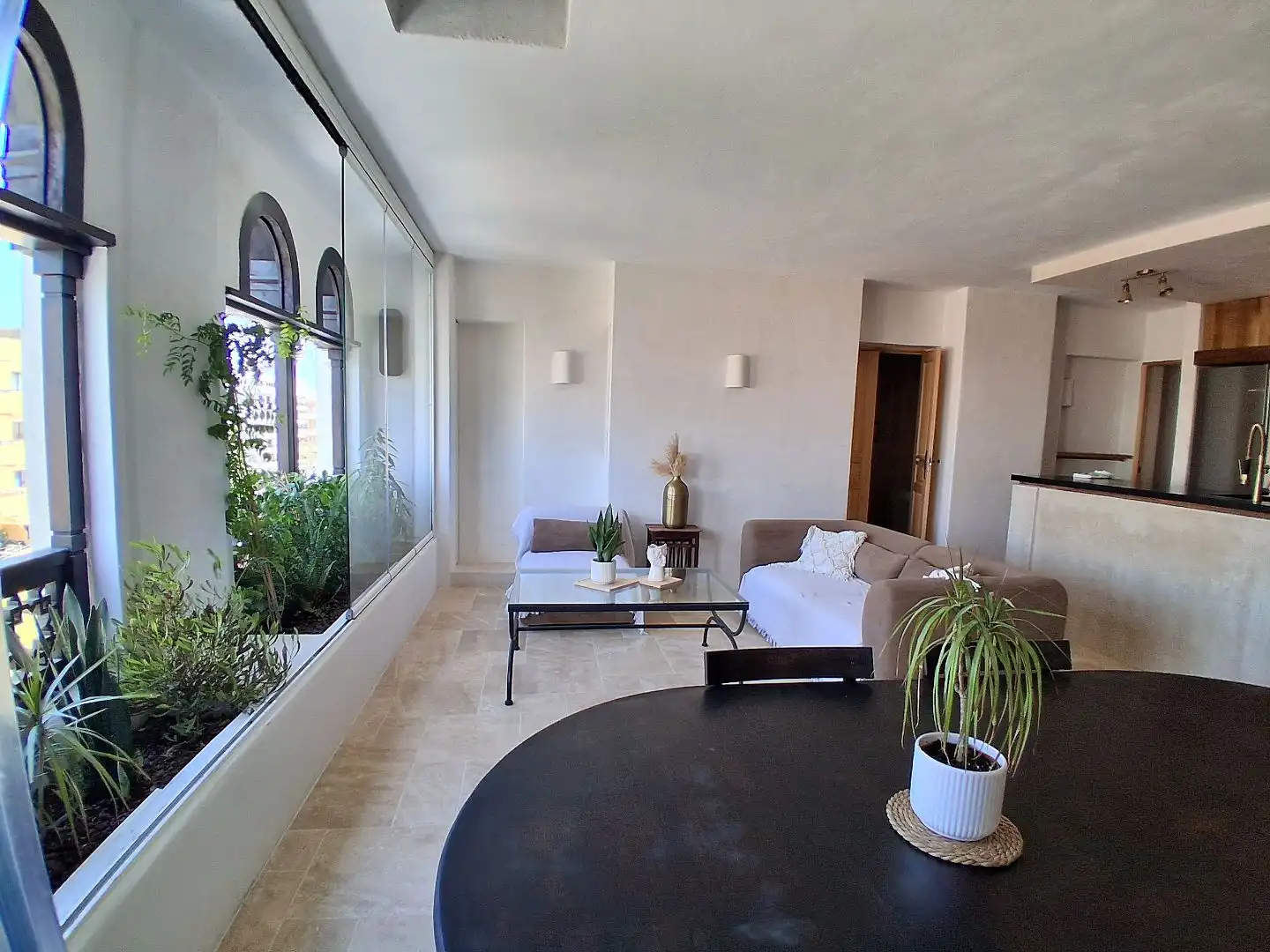 Living room of Flat for rent in Santa Eulària 