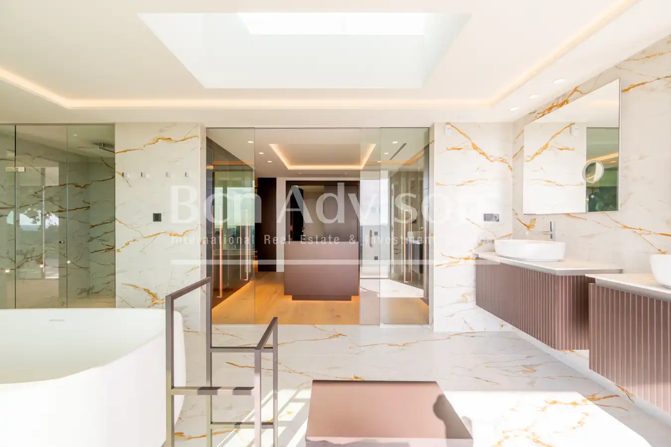 Baño de Casa o chalet en venta en Barcelona con Aire acondicionado, Calefacción y Jardín privado
