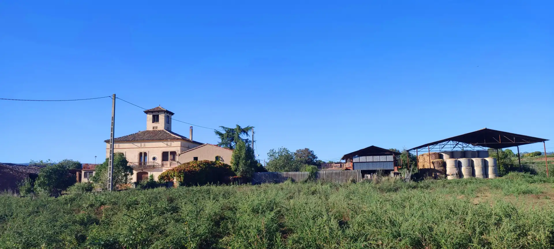 Exterior view of Country homes for sale in Manresa  with Heating, Private garden and Terrace