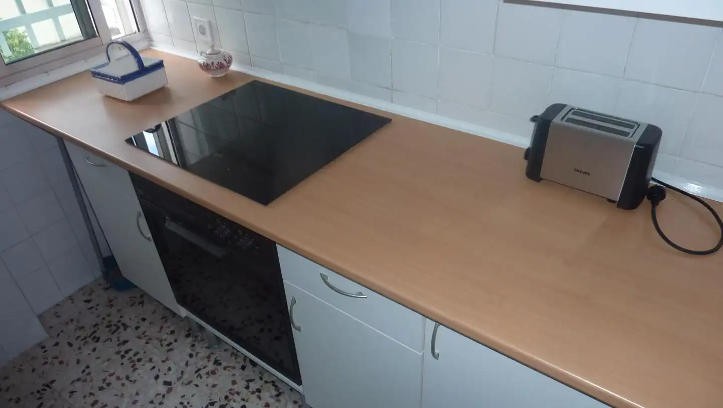 Cocina de Piso de alquiler en Sevilla con Amueblado