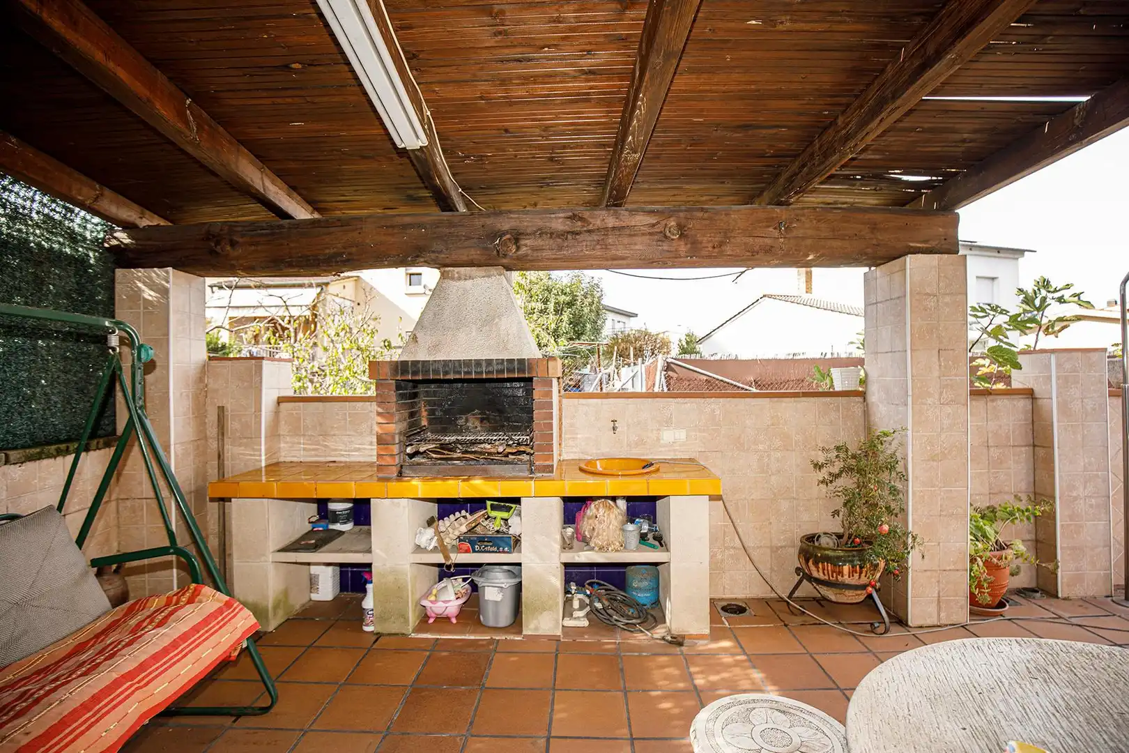 Terraza de Casa o chalet en venta en Quart con Aire acondicionado, Jardín privado y Terraza