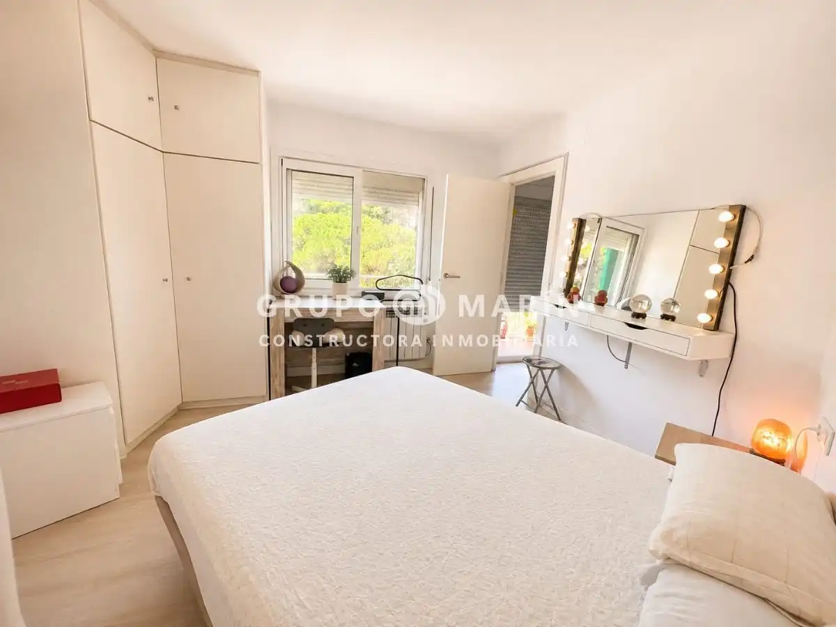 Bedroom of Flat for rent in Sant Andreu de Llavaneres  with Heating, Terrace and Furnished
