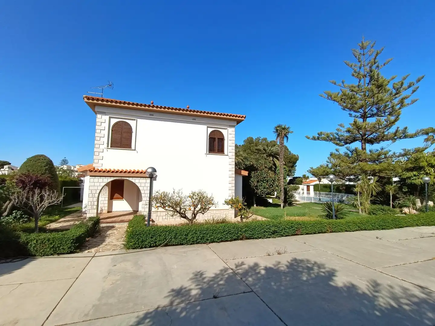 Vista exterior de Casa o chalet en venta en Vinaròs con Jardín privado, Terraza y Piscina